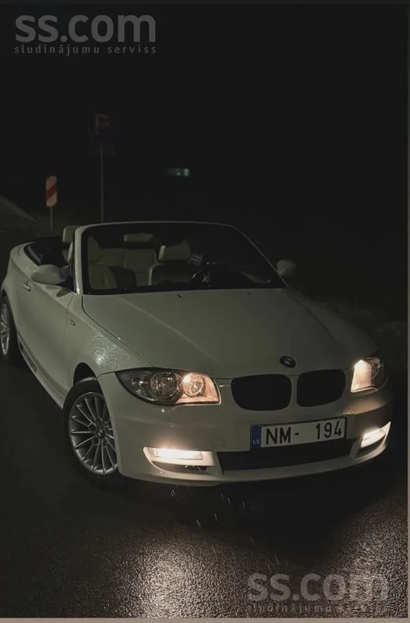 BMW Pārdodu stilīgu un koptu kabrioletu BMW 120i (E88)