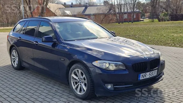 BMW F11, 520d, 135kw. 0-teicamā tehniskā stāvoklī. 