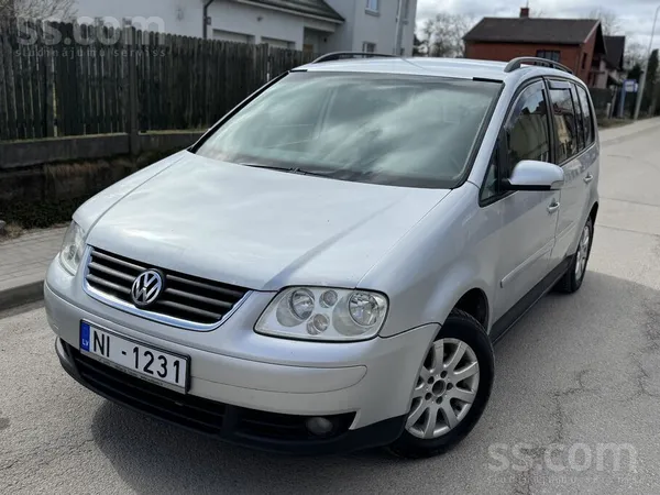Volkswagen Pardodu VW Touran 2.0 dizelis, 103kw, 6.pakapju ma