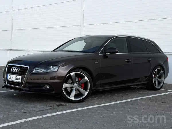 Audi No Vācijas Audi A4 S line Quattro, 3.0 dīzelis 176