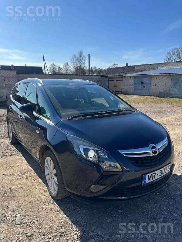 Opel Pardodas Opel Zafira Tourer, 7vietas 2.0d 96kw 201