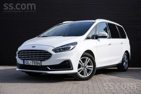 Ford Galaxy 2021. gada modelis ar 2.0 litru dīzeļdzinēju un manuālo pārnesum