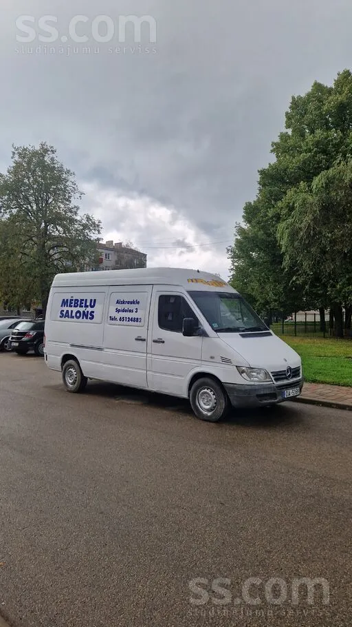 Mercedes Pārdodu Sprinter 208. - 80kwt. Pilna massa 2800. V