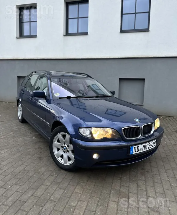 BMW Tikko no Vācijas. BMW E46, 2.0d (110kw), manuālā ā