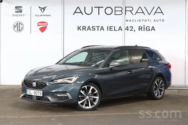 Piedāvājam Seat Leon FR Sportstourer. 1.5 benzīna dzinējs. 110Kw/150Zs. Auto