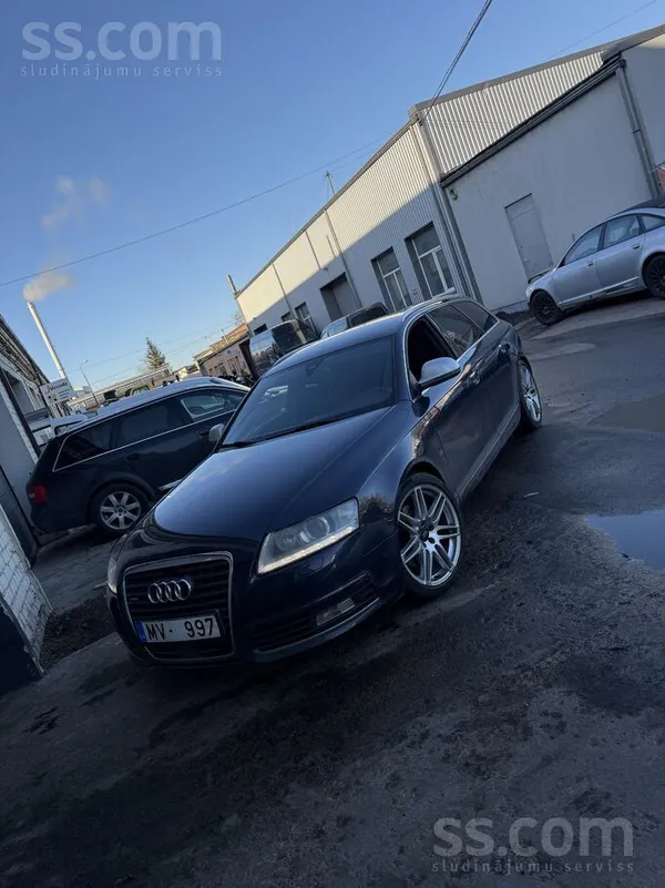 Audi Pardodu audi a6 c6 facelift s-line , ideālā tehnis