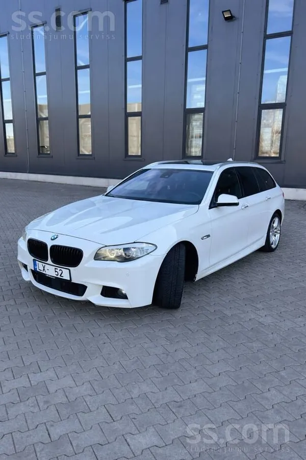 BMW 535d ar jaudīgu 220 kW dzinēju un M-Pack komplektāciju. 

Galvenā info