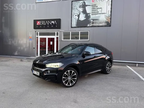 BMW BMW X6 3.0d ar bagātīgu komplektāciju un M Sport p