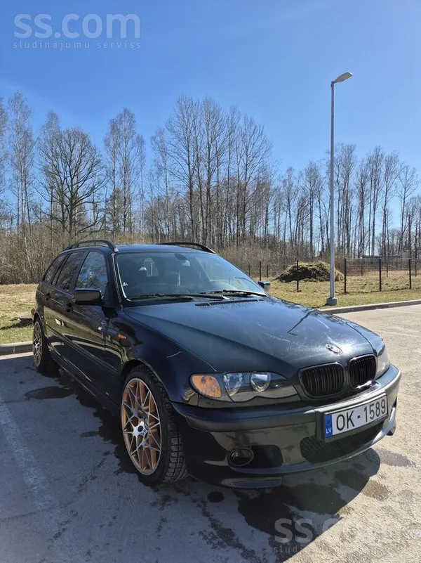 BMW Pārdodu bmw e46 2.0d 110kw. Ādas salons ar apsildi