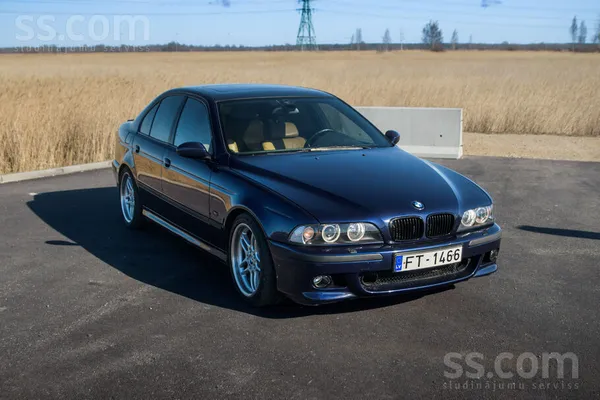 BMW Bmw V8 E39 535i. Auto labā vizuālā un tehniskā stā