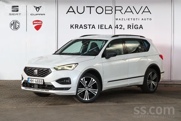 Piedāvājam Seat Tarraco FR 4drive. 2.0 tdi dīzeļa dzinējs. 147Kw/200Zs. Face