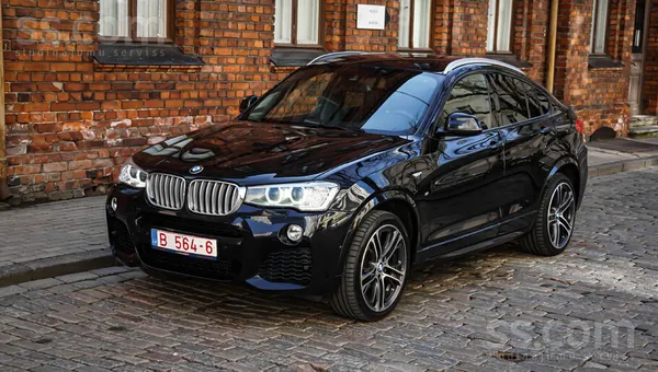 BMW X4 Mpaket 3.0d 190kw/255hp. Jauna TA. 

Komplektacija: Daudz Exstras,