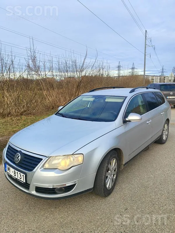 Volkswagen Passat B6, 2.0 L, 103 kW dīzelis. Auto ļoti labā t