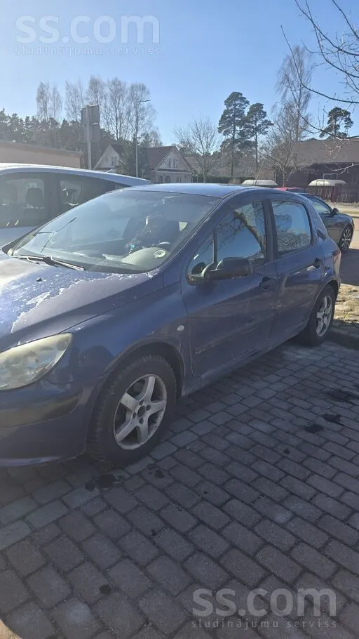 Peugeot Tirgoju pegout 307 2002 gada
