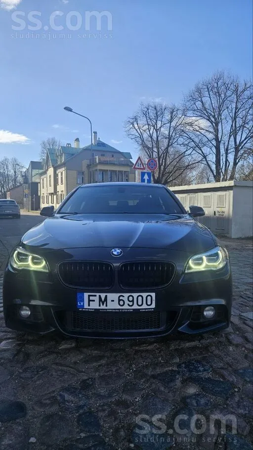 BMW Pārdod uzņēmums BMW 520d F10 sedan auto ideālā teh