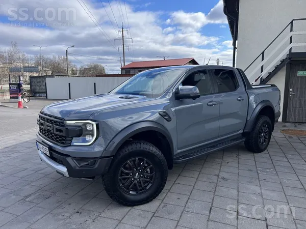 Ford Ranger Raptor Performance Nardo Grey 2.0d 155kw 2024 gads. TA 11.2026.