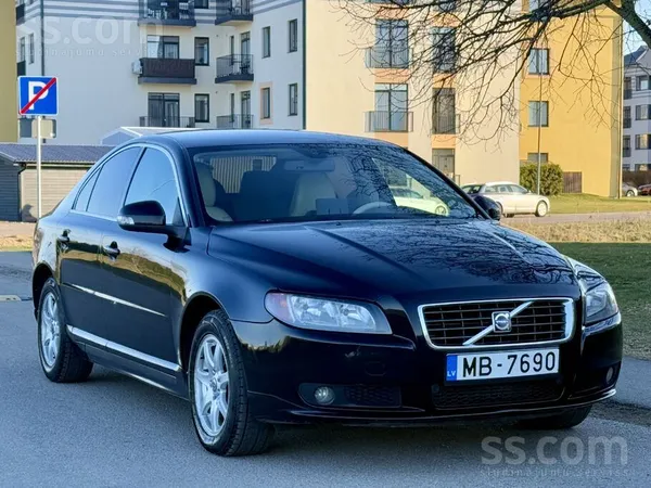 S80 2.5 benzīns/gāze, automāts, orģināls un pārbaudāms nobraukums, tīra un p