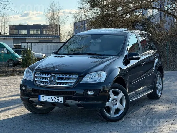 Mercedes Benz Ml320 3.0d Avangarde Original maz nobraukums. Auto perfekta st