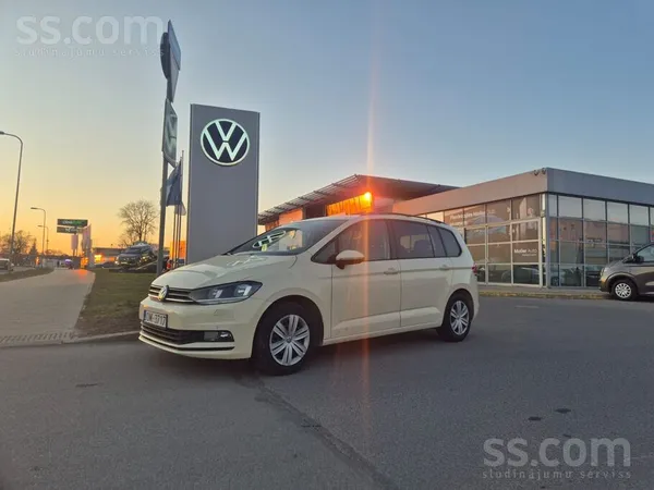 Volkswagen Tikko no Vācijas VW Touran 7 sēdvietas 2, 0 81 KW,