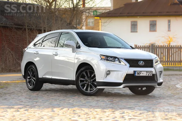 Pārdodu Lexus Rx450H F Sport baltā perlamutra krāsā. 
Mašina aprīkota ar hi