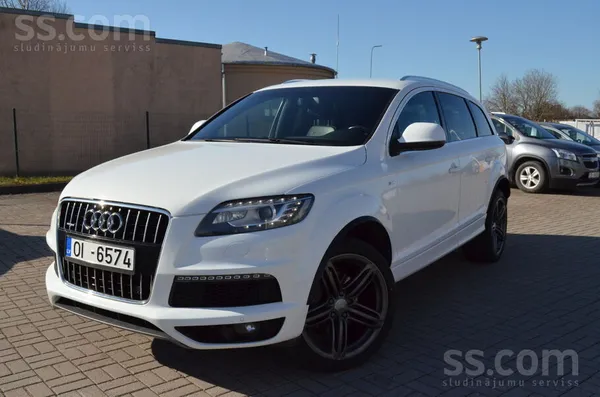 Audi Audi Q7 S-Line, 2010. gads, 3.0 dīzelis, automāts.