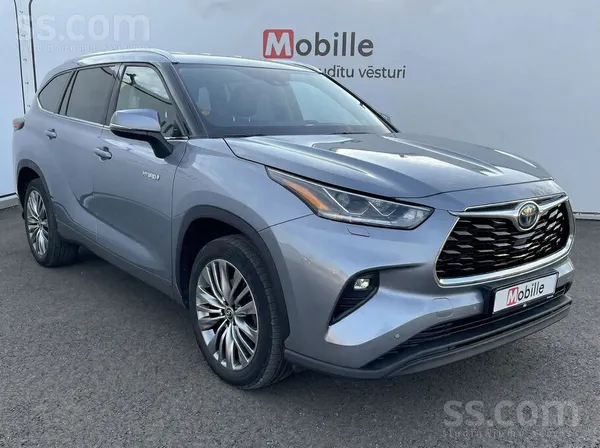 Cena ar Pvn. Toyota Higlander Hybrid. Pilnā komplektācija. Jauna TA. Divi di