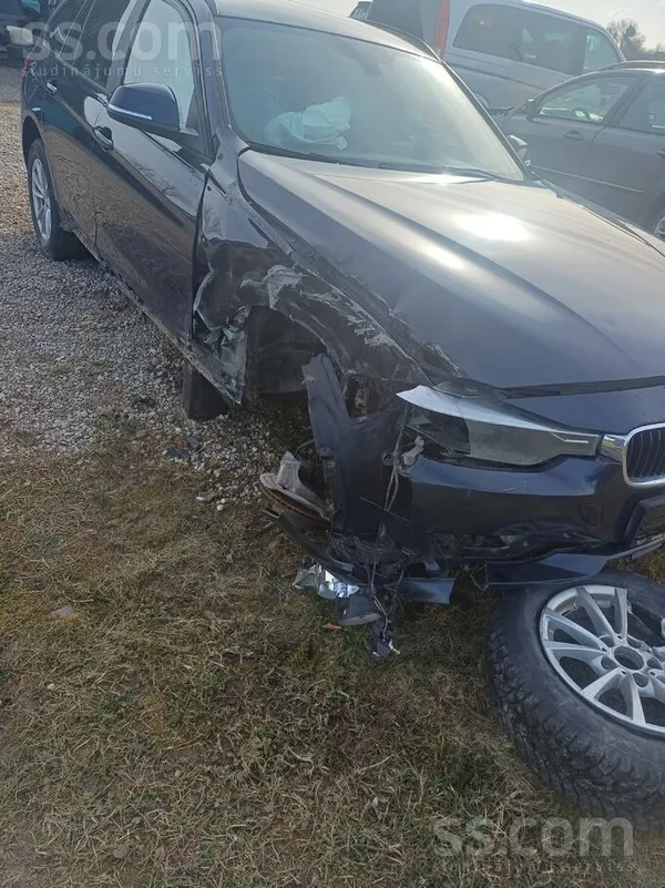 BMW Pārdod BMW F31 2014g. 2.0d 85kw. Mašīna pēc avārij