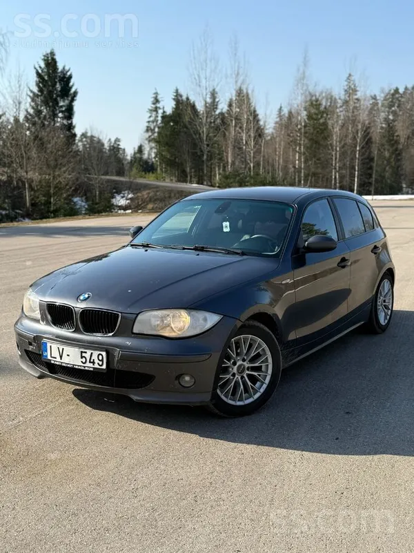 BMW Pārdošanā E87 ar M47 120kW dzinēju un manuālo sešu
