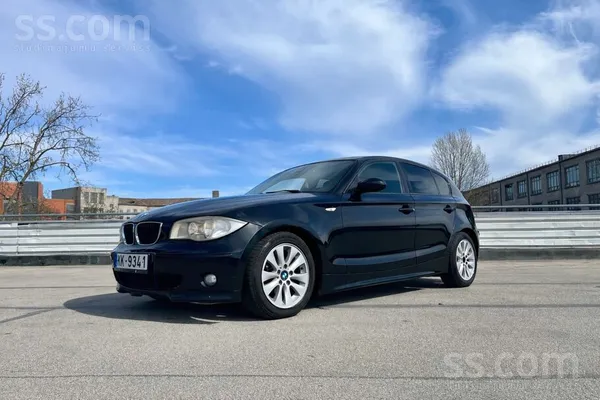 Pārdodu BMW 120 ar nesen izietu TA un nomaksātu ceļa nodokli. Motors un ātru