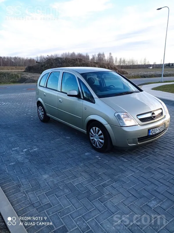 Opel Pārdod Open Meriva 2007g ar135000 km nobraukums 1,