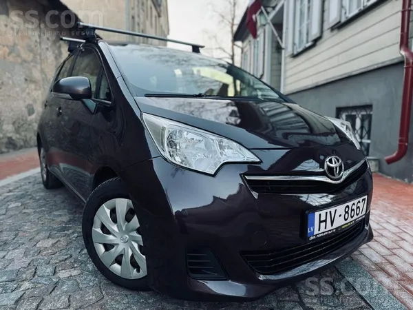Garantija - Pārdošanā Toyota Verso-s -73kw/99zs labā tehniskā un vizuālā stā