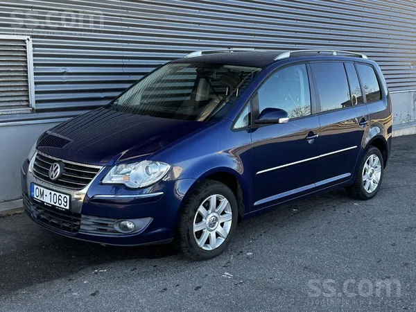 Volkswagen VW Touran Facelift 2.0Tdi 103kw/140zs ar 6.ātrumu