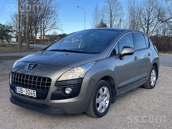 Peugeot 3008sw, 1.6 dīzelis 82kw. Pirmreizējā reģistrācija 03.01.2012.g. Lab