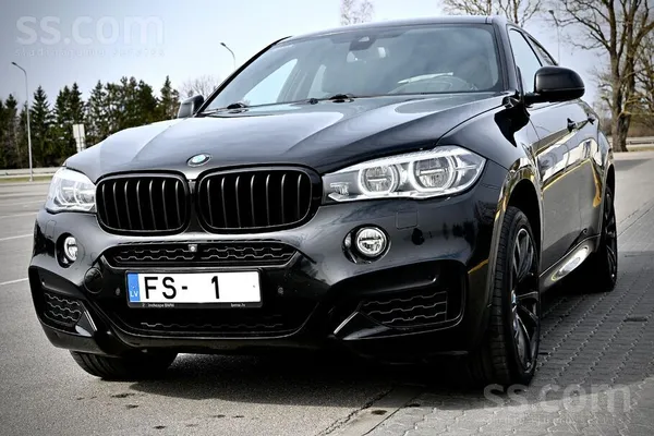 BMW Pārdodu bmw x6 m xdrive 3.0d. Pirkta Latvijā bmw s
