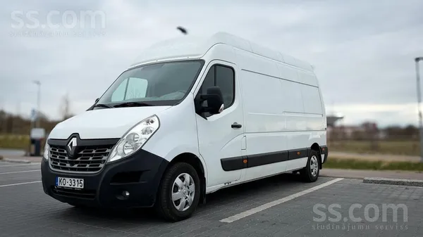 Jauna TA un nodoklis nomaksāts. 
Renault Master L3H3 – uzticams darba buss.
