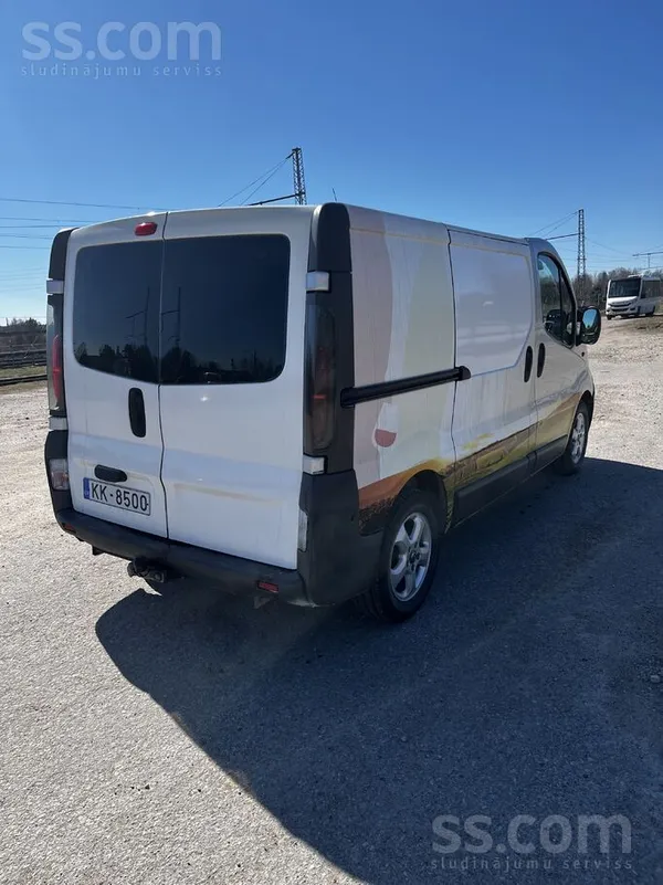 Opel Opel Vivaro 2006 gads N1 2, 5 - 99 KW - nobraukums