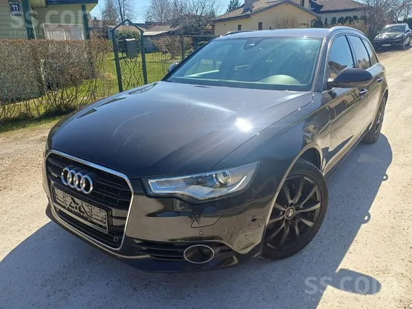 Audi A-6 C-7 S-Line aprīkojums 3.0tdi Quattro. Ļoti Bag