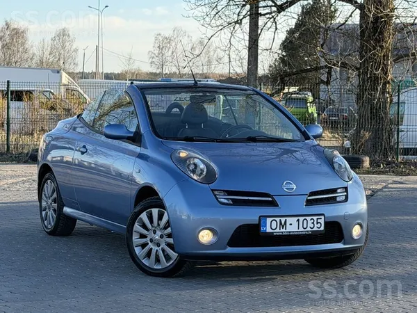 Pārdodu Nissan Micra 1.6i Benzins. 81kw. kabrioletu. Mazs nobraukums (tikai