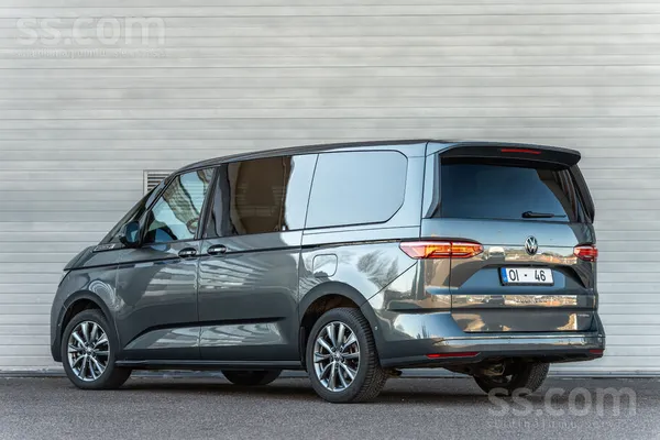 Multivan T7 Hybrid (218zs), Garā bāze (L2), ar panorāmas jumtu, ādas salonu,
