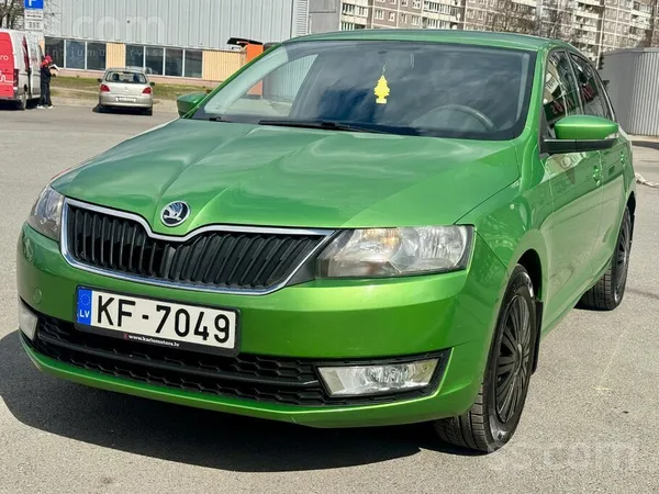 Skoda rapid 1.4Td, Tikko izieta jauna TA, Kondicionieris, jaunas riepas. Ļot