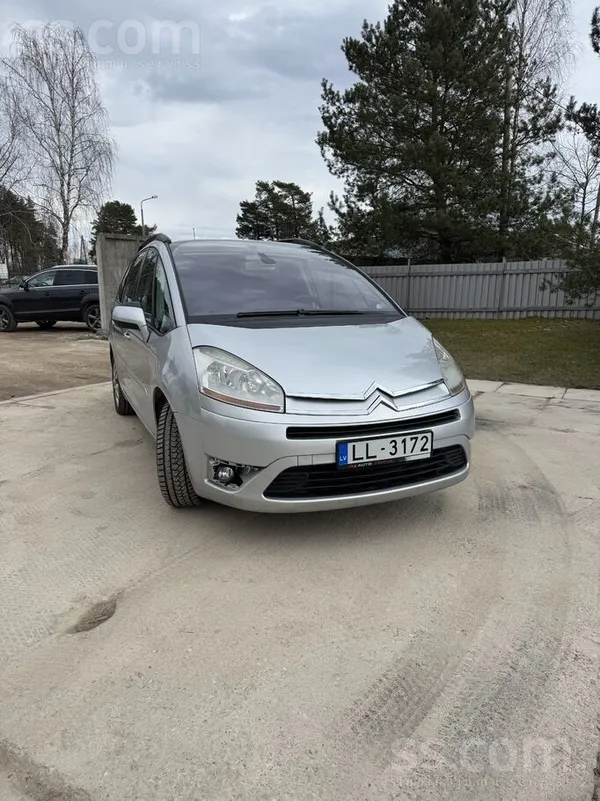 Citroen C4 Grand Picasso 2008 1.6 dīzelis 80kw, mehāniskā ātrumkārba
Tikko