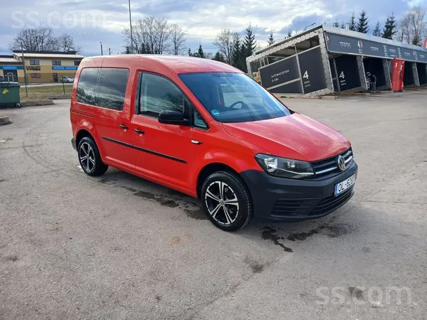 Pārdodu VW Caddy, 03.2018 gada, 2.0 tdi, 102 Ps, To 09.07.2027, tikko mainīt