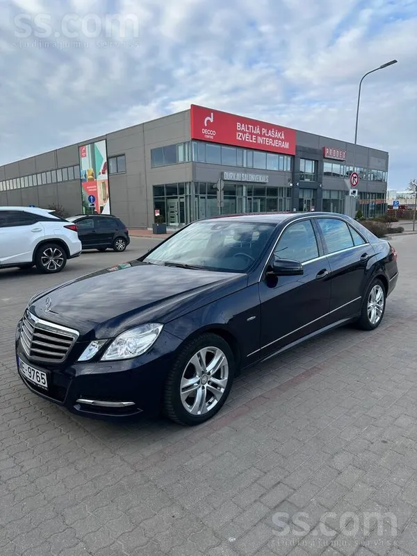 Mercedes Mercedes-Benz E220 Cdi Avantgarde, 2012. gads, 125