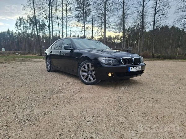 Pārdodu BMW 730 e65. Auto uz doto brīdi ieguldījumus neprasa. Cena runājama.