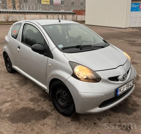 Toyota Aygo – ekonomisks pilsētas auto

Pārdod Toyota Aygo labā tehniskā s