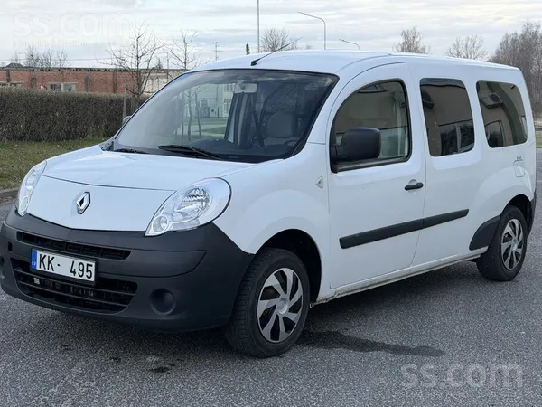 Renault Kangoo Maxi (garā bāze). 

Jauna tehniskā apskate sēdies un brauc