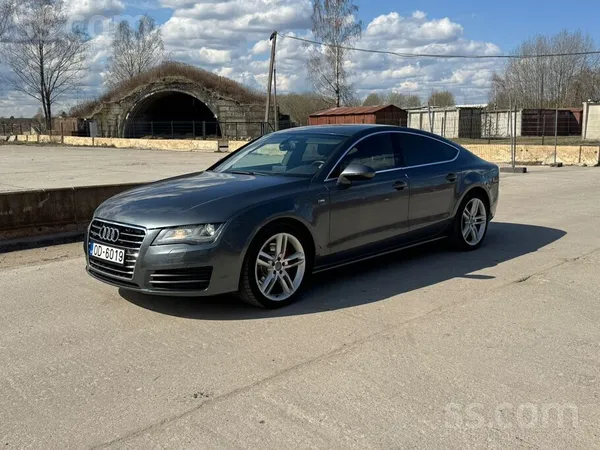 Audi A7 S-Line Quattro, 3.0 dīzelis, automātiskā ātrumkārba, 2 atslēgas, orģ