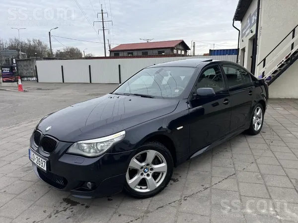 BMW BMW E60 530d M-Sportpacket 3.0d 173kw 2007 gads. T