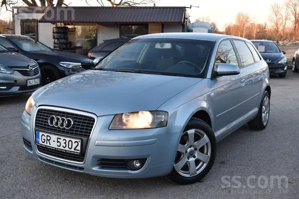 Audi Audi A3 1.6L Benzīns/gāze, 75kW, 07.2007 g. 