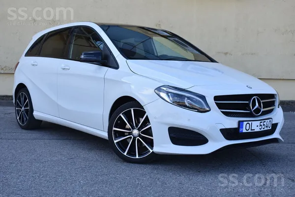 Mercedes B200 (2016.g) Balta. 

Nepieciešamības gadījumā ir iespējams nokā